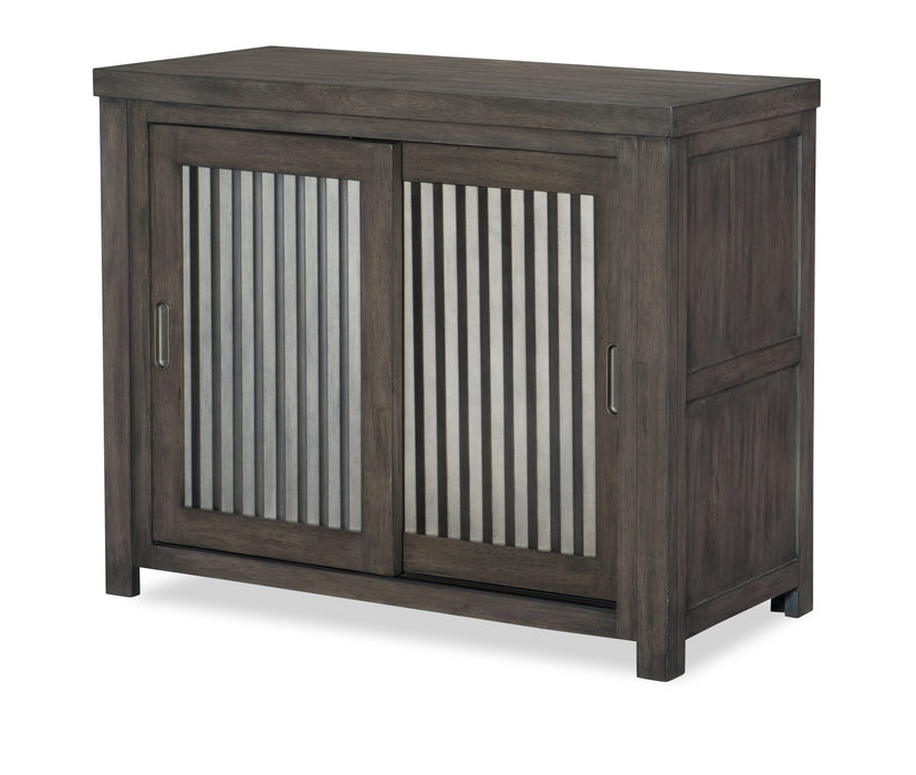 Bunkhouse - Sliding Door Chest - Dark Brown