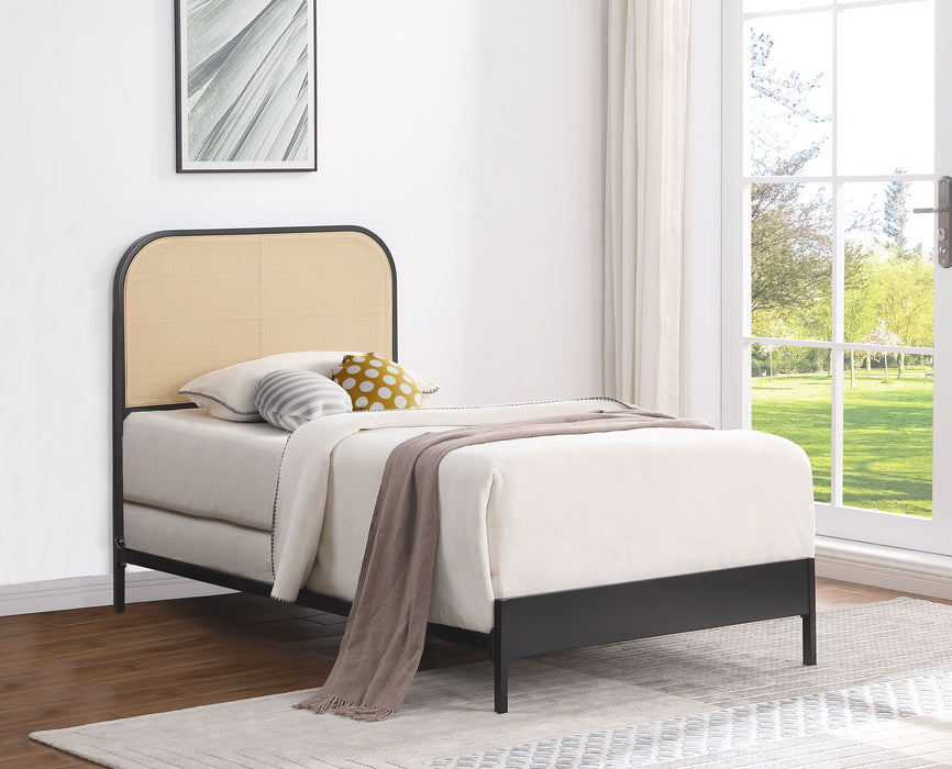 Amherst - Radio Weave Rattan Metal Bed