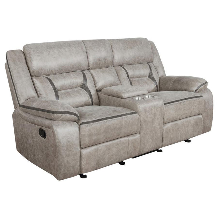 Greer - Upholstered Motion Reclining Loveseat