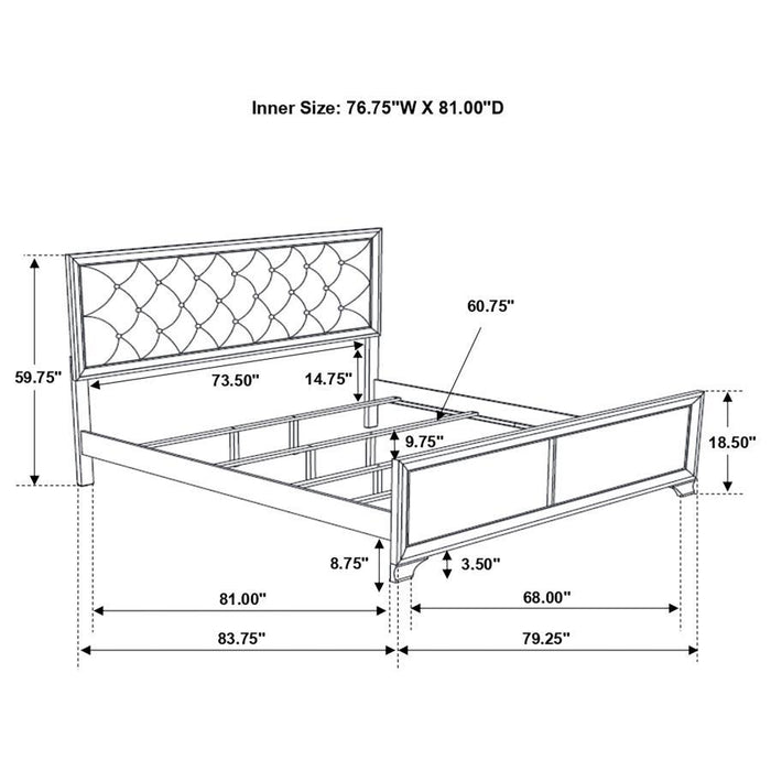 Beaumont - Wood Panel Bed