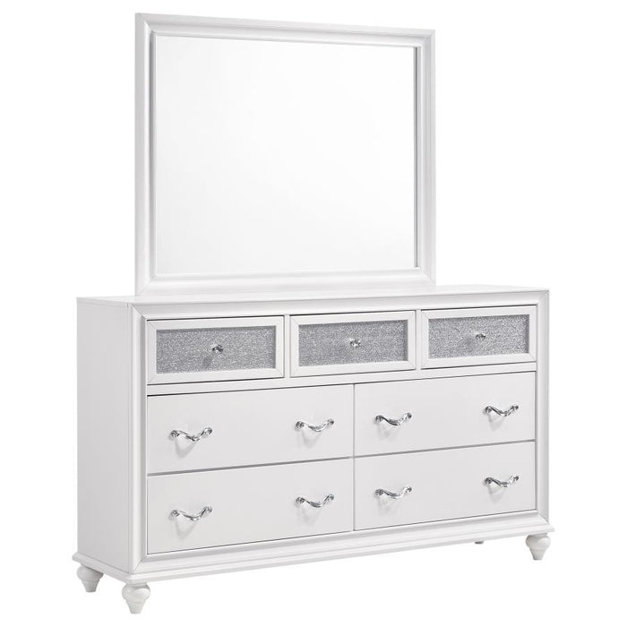 Barzini - 7-drawer Dresser With Mirror