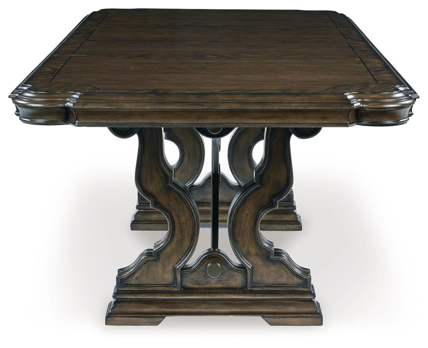 Maylee - Dark Brown - Dining Extension Table