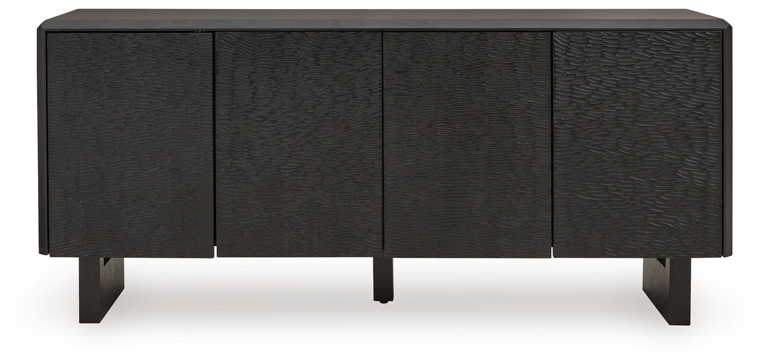 Farrelmore - Black - Accent Cabinet