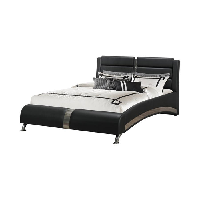 Jeremaine - Upholstered Sleigh Bed