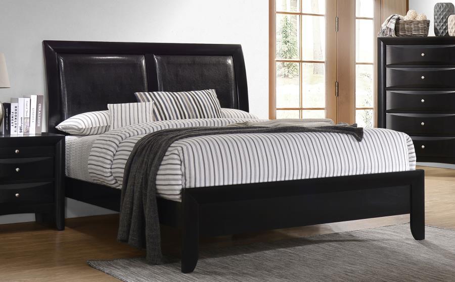 Briana - Wood Panel Bed