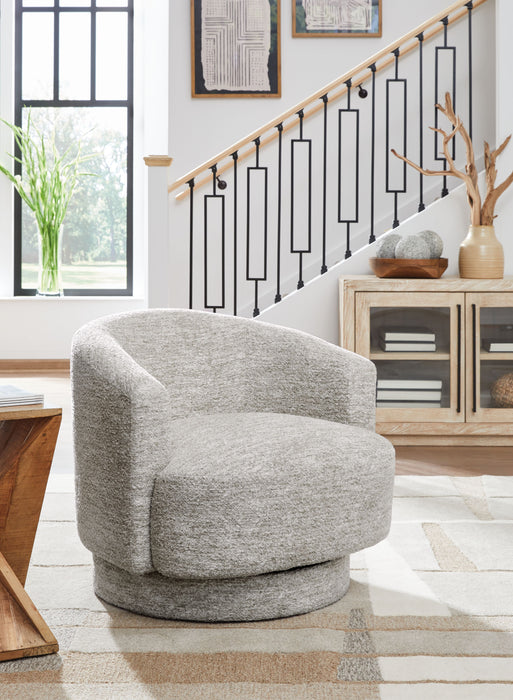 Wardsor - Stone - Swivel Chair