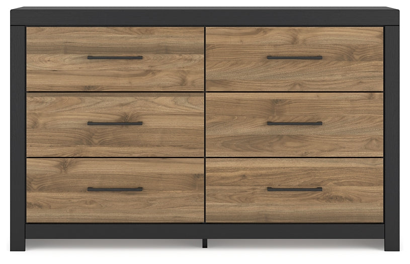 Vertani Six Drawer Dresser