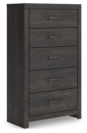 Hollivern Five Drawer Chest