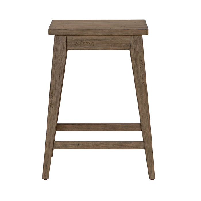 Pinebrook Ridge - Console Stool - Light Brown