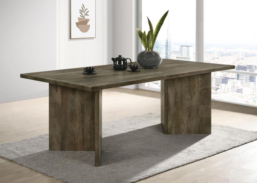 Tyler - Solid Wood Dining Table - Mango Brown