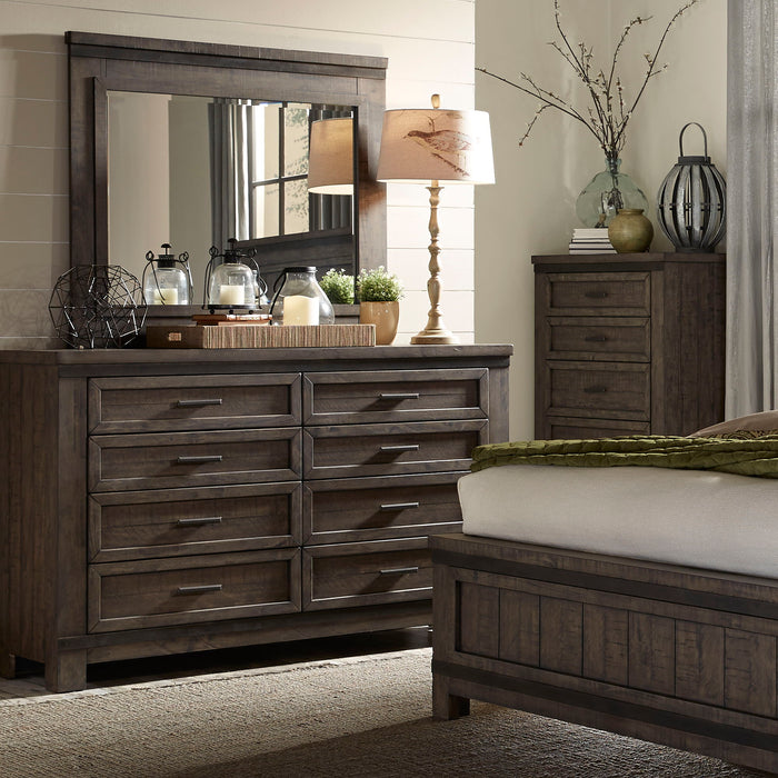 Thornwood Hills - Panel Bed, Dresser & Mirror