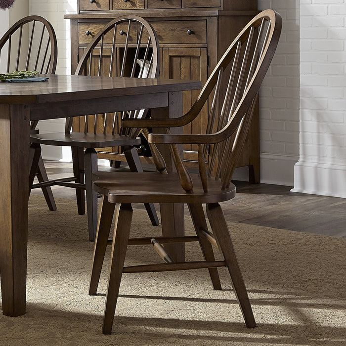 Hearthstone Ridge - Windsor Back Arm Chair