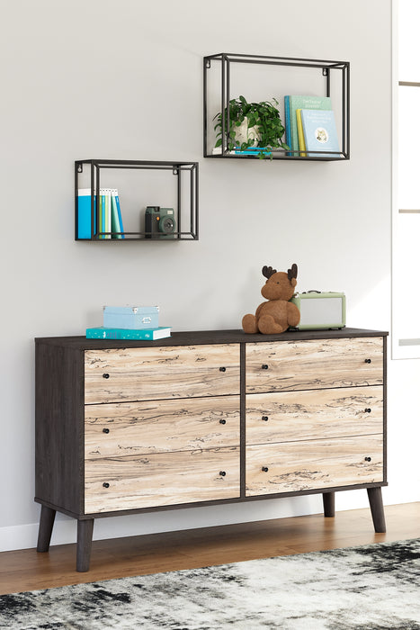 Piperton Six Drawer Dresser