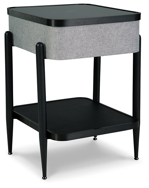 Jorvalee Accent Table with Speaker