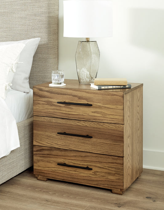 Dakmore Three Drawer Night Stand