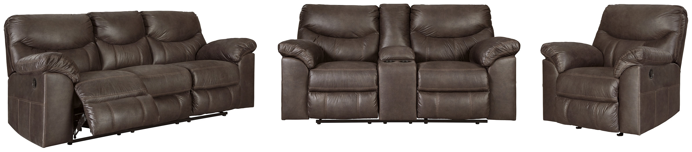 Boxberg Sofa, Loveseat and Recliner