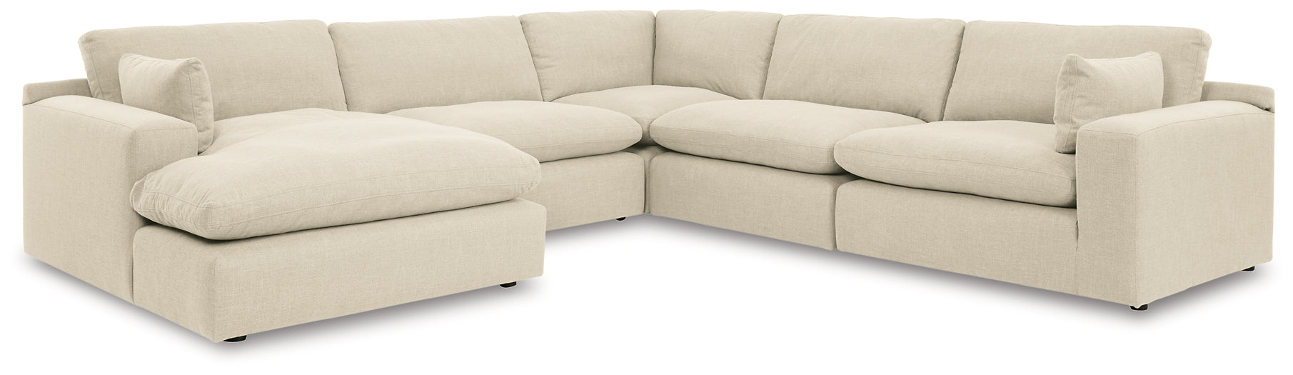 Elyza 5-Piece Sectional with Ottoman