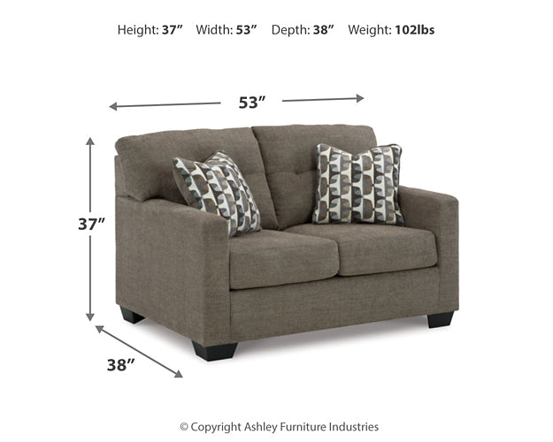 Mahoney Sofa and Loveseat