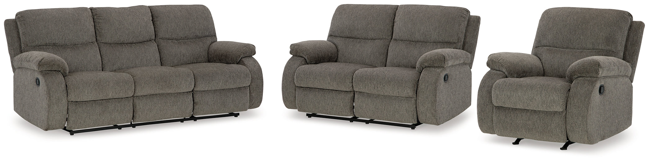 Scranto Sofa, Loveseat and Recliner